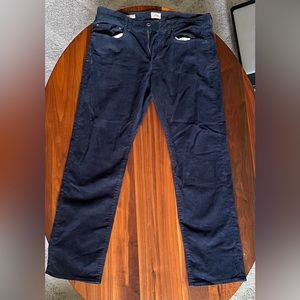 Jcrew Navy Corduroy Pants 770 34x30